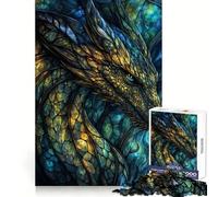 Puzzle Stained Majesty 1000 pièces pour Adultes et Adolescents, Jeu de réflexion, Loisirs, Bords précis, décoration Murale 38x52cm