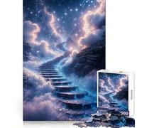 Puzzle Stairway to Heaven pour Adultes, 1000 pièces, difficulté Difficile, Jeu Intelligent, Amusant et précis, Cadeau Artistique 38x52cm