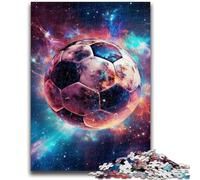 Puzzle Star Football 1000 pièces pour Adultes et Adolescents, Assemblage de Motifs Amusant à la Maison, Cadeau d'anniversaire, Cadeau de Voyage (38x26cm)