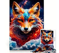 Puzzle Star Fox 1000 pièces pour Adolescents, Jouet Mental Anti-anxiété, découpe Premium, Cadeau élégant 38x26cm