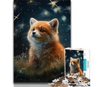 Puzzle Star Fox pour Adolescents, Jeu Stimulant et Jeu Familial avec pièces entièrement emboîtables de Formes aléatoires 38x26cm