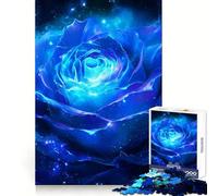 Puzzle Star Galaxy Rose FlowerZen pour Adultes, 1000 pièces, Smart Reason Toy Group Joy, Bords Lisses, pièce d'art 38x26cm