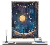 Puzzle Star Night - 1000 Pièces Artistique, Scène Étoiles, Assemblage Relaxation Créativité, Taille 70x51 cm Stable, Support Loisirs Familial Intérieur | Activité Maison Bureau