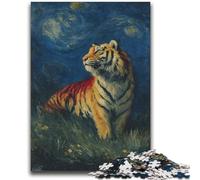 Puzzle Star Tiger pour Adolescents, 1 000 pièces, Jouet éducatif et éducatif, idéal comme Cadeau pour Toute la Famille (38x52cm)