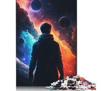 Puzzle Staring at The Planets 500 pièces Puzzle Adulte Puzzles pour Adultes Puzzles Puzzles pour Adultes 500 pièces (52x38cm)