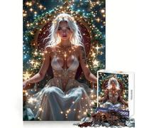 Puzzle Starlight Queen 1000 pièces pour Adultes, Jeu de réflexion apaisant, Bords précis, 50x75cm
