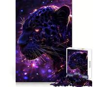 Puzzle Starlit Predator 1000 pièces pour Adolescents, Jeu de réflexion, Plaisir partagé, Bords précis, Cadeau de Noël 38x26cm