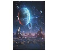 Puzzle Starry Sky pour Adultes Puzzles De 1000 Pièces pour EnfFourmis, Puzzles en Bois pour Adultes, pour La Famille Et Les Amis （78×53cm）