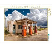 Puzzle · Station-Service nostalgique | 1000 pièces · Format assemblé 64 × 48 cm · CALVENDO Puzzle