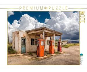 Puzzle · Station-Service nostalgique | 1000 pièces · Format assemblé 64 × 48 cm · CALVENDO Puzzle