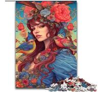 Puzzle Statue de Bouddha 1000 pièces pour Adultes, Jeu Stimulant, décoration Murale, Cadeaux d'anniversaire et de Noël Uniques (50x75cm)