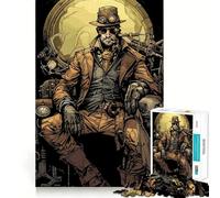 Puzzle Steampunk 1000 pièces pour Adultes, Jeu de logique, Jeu d'intérieur, découpe de précision, Cadeau précieux 50x75cm