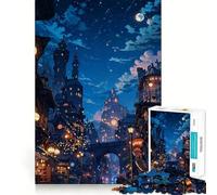 Puzzle Steampunk City 1000 pièces pour Adolescents, Jeu de réflexion, Jouet Anti-Stress, découpe soignée, Cadeau Artistique 38x52cm