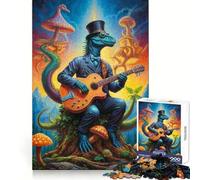 Puzzle Steampunk de 1000 pièces Ballades de Dinosaures pour Adolescents Collection Recall Upgrade Calm Mind Clear Cut Art 50x75cm