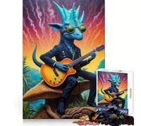 Puzzle Steampunk Dino Rhythms pour Adolescents, 1000 pièces, Jeu de logique mentale, Anti-Stress, découpe Ferme, Cadeau de Noël 50x75cm
