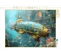 Puzzle · Steampunk | Sous-marin steampunk · 1000 pièces · Format assemblé 64 × 48 cm · CALVENDO Puzzle