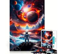 Puzzle Stellar Chaos 1000 pièces pour Adolescents Jeu de logique Claire Passe-Temps Calme Découpe Parfaite Cadeau Classique 38x52cm
