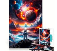 Puzzle Stellar Chaos pour Adolescents, 1000 pièces, pour stimuler la mémoire, Jeu apaisant, Bords Nets, Cadeau de Noël 38x26cm