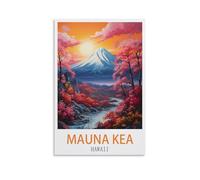 Puzzle Stimulant Mauna Kea, Hawaï : Un Puzzle de 1000 pièces (38 x 52 cm) pour Adultes, à la Fois Impossible et Difficile.