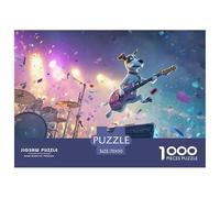 Puzzle Stitch 1000 Pieces avec Un Touch Animal - Ce Puzzle Chien 1000 Pièces Est Un Défi Satisfaisant pour Les Adultes 70x50cm/1000pcs