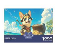 Puzzle Stitch 1000 Pieces Exclusive - Représente Un Chien Adorable, Un Puzzle 1000 Pieces Adulte Qui Ravira Les Fans d'animaux 38x26cm/1000pcs