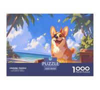 Puzzle Stitch 1000 Pieces Interprétation Libre - Représente Un Chien dans Un Puzzle 1000 Pieces Adulte Plein De Charme Animal 70x50cm/1000pcs