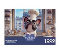 Puzzle Stitch 1000 Pieces pour Adultes - Un Hommage Au Chien dans Un Puzzle 1000 Pieces Animaux Aux Couleurs Vibrantes 38x26cm/1000pcs