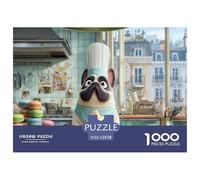 Puzzle Stitch 1000 Pieces pour Adultes - Un Hommage Au Chien dans Un Puzzle 1000 Pieces Animaux Aux Couleurs Vibrantes 52x38cm/1000pcs
