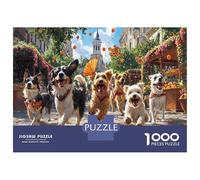 Puzzle Stitch 1000 Pieces pour Adultes - Un Hommage Au Chien dans Un Puzzle 1000 Pieces Animaux Aux Couleurs Vibrantes 70x50cm/1000pcs