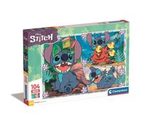 Puzzle Stitch 104 pièces Maxi, Pour enfants à partir de 3 ans, Thème dessins animés, CLEMENTONI