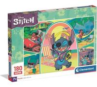 Puzzle Stitch 180 pieces Super, Pour enfants a partir de 3 ans, Theme dessins animés, CLEMENTONI
