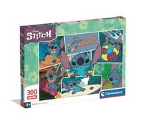 Puzzle Stitch 300 pièces Super, Pour enfants à partir de 3 ans, Thème dessins animés, CLEMENTONI