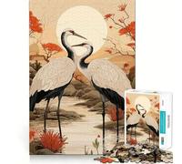Puzzle Stork Wild 1000 pièces pour Adolescents Recall Upgrade Calm Mind Clear Cut Art Collectible 50x75cm