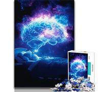 Puzzle Storm Brain 1000 pièces pour Adolescents Interaction Parent-Enfant à partir de 14 Ans (50x75cm)