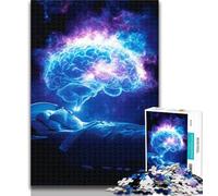 Puzzle Storm Brain 1000 pièces pour Adultes, Jeu éducatif pour Anniversaire, Noël pour Les Enfants de 14 Ans et Plus, 26x38cm
