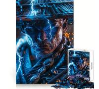 Puzzle Storm Spirit Hero 1000 pièces pour Adultes, Jeu de réflexion et de logique, Design Silencieux et Amusant, Cadeau Exquis 38x26cm