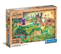 Puzzle Story Maps - The Jungle Book 1000 Pièces - Puzzle pour Adultes 14-99 A...