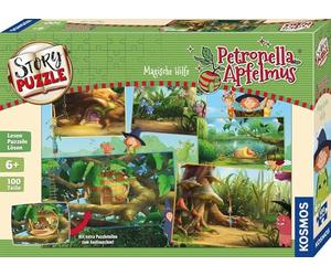Puzzle Story-Puzzle Petronella Compote de Pommes Aide Magique 100 Pièces