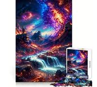Puzzle Strange Power pour Adolescents, 1000 pièces, Jouet Intelligent, Loisirs, découpe précise, Cadeau saisonnier 38x26cm