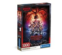 Clementoni Puzzle Stranger Things 1000 pièces 70 x 50 cm avec poster adultes et ados