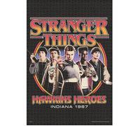 Epoch - Puzzle Stranger Things Hawkins Heroes - 1053 pièces très petites - 3261F