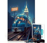 Puzzle Streamline Moderne 1000 pièces pour Adolescents, Jouet Intelligent, Passe-Temps à la Maison, découpe précise, Cadeau attentionné 50x75cm