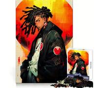 Puzzle Street Japan Sun pour Adolescents, 1000 pièces, Jeu de logique, Amusement d'intérieur, Bords précis, pièce de Collection Artistique 50x75cm