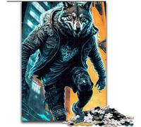 Puzzle Street Wolf 1000 pièces pour Adultes et Adolescents, Jeu éducatif et Stimulant pour Les Anniversaires et Noël (50x75cm)