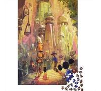 Puzzle Streets Of Oz pour adolescents, 1000 pièces, cadeaux de Noël, puzzle puzzle pour adultes, 1000 pièces (75x50 cm)