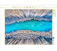 Puzzle · Stuðlagil | Canyon avec colonnes de basalte dans le nord de l'Islande · 1000 pièces · Format assemblé 64 × 48 cm · CALVENDO Puzzle