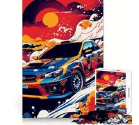 Puzzle Subaru Impreza WRX STI pour Adultes, 1000 pièces, Casse-tête et Divertissement Relaxant, Assemblage d'image, Surprise chaleureuse 38x52cm