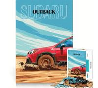Puzzle Subaru Outback Off-Road 1000 pièces pour Adolescents Édition spéciale Recall Upgrade Calm Mind Clear Cut Art Collectible 38x52cm
