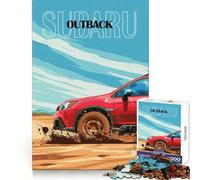 Puzzle Subaru Outback Tout-Terrain de 1000 pièces pour Adolescents Améliore la mémoire et Les Loisirs Découpe Solide Cadeau de Noël idéal 50x75cm