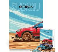 Puzzle Subaru Outback Tout-Terrain de 1000 pièces pour Adolescents, Jeu de réflexion, Jouet Anti-Stress, découpe soignée, Cadeau Artistique 38x26cm